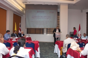 Seguridad h&iacute;drica y desarrollo sustentable en Colombia