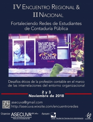 IV Encuentro Regional y II Nacional de estudiantes de Contadur&iacute;a P&uacute;blica