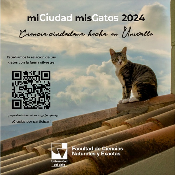 miCiudadmisGatos 2024 / ciencia-ciudadana hecha en Univalle