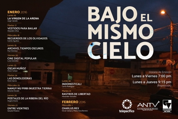 Documental &acute;Cine digital popular', hoy en Telepac&iacute;fico