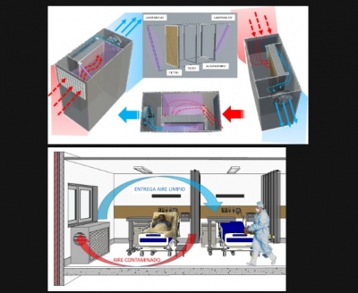Univalle desarrolla 'C&aacute;mara Germicida' para descontaminar aire