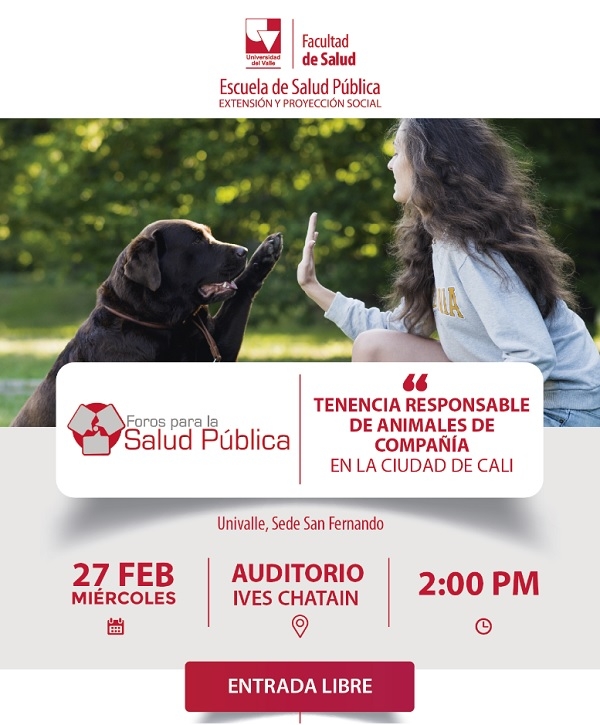 Foro Tenencia responsable de animales de compa&ntilde;&iacute;a en Cali