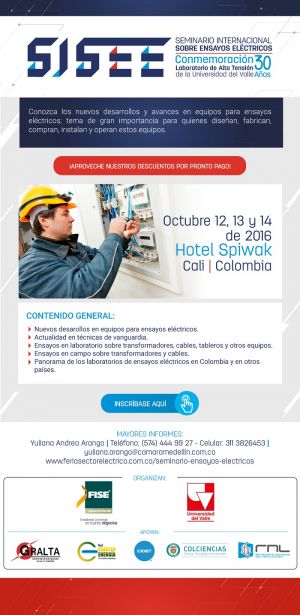Seminario sobre Ensayos El&eacute;ctricos