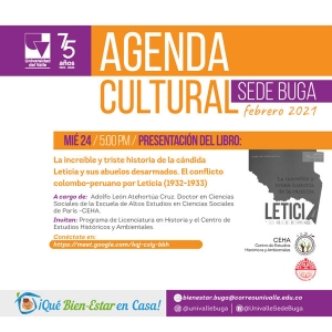 Presentaci&oacute;n del libro: "La Incre&iacute;ble y triste historia de la c&aacute;ndida Leticia y sus abuelos desarmados"