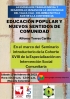 Educaci&oacute;n popular y nuevos sentidos de comunidad