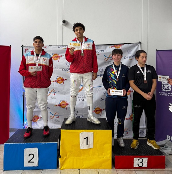 El rey del florete colombiano: cinco medallas y un nuevo sue&ntilde;o en Guatemala