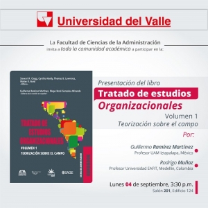 Presentaci&oacute;n del libro Tratado de Estudios Organizacionales