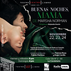 Estreno de &ldquo;Buenas noches, mam&aacute;&rdquo; de Marsha Norman en Bogot&aacute;