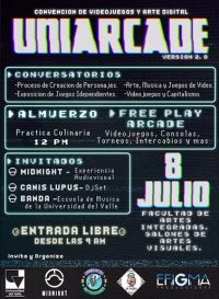 Segunda Convenci&oacute;n de Videojuegos y Arte Digital