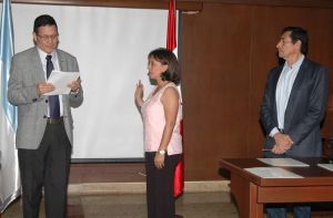 La abogada Diana Mar&iacute;a V&aacute;squez, directora (E) de Regionalizaci&oacute;n y la Sede Yumbo