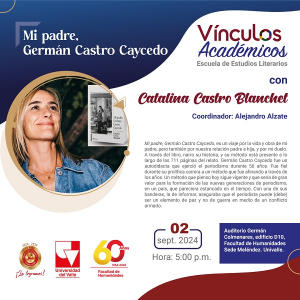 Presentaci&oacute;n de Mi padre, Germ&aacute;n Castro Caycedo