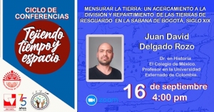 Ciclo de conferencias: Tejiendo Tiempo y Espacio