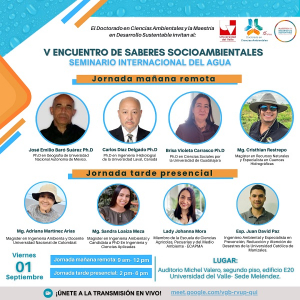 Este viernes, Seminario Internacional del Agua