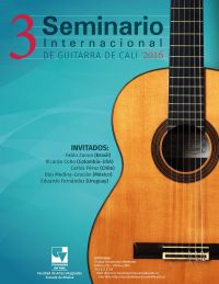 Listo Concurso Nacional de Guitarra de Cali - 2016