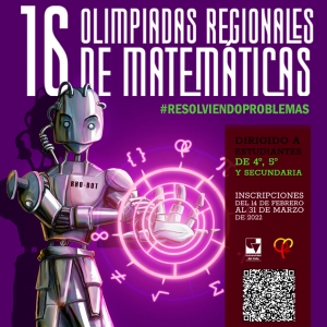 Las 16 Olimpiadas Regionales de Matem&aacute;ticas abren inscripciones