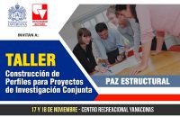 Taller Construcci&oacute;n de perfiles para proyectos de investigaci&oacute;n conjunta